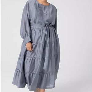 Plus Anthropologie x MARE MARE Agosta Tiered Maxi